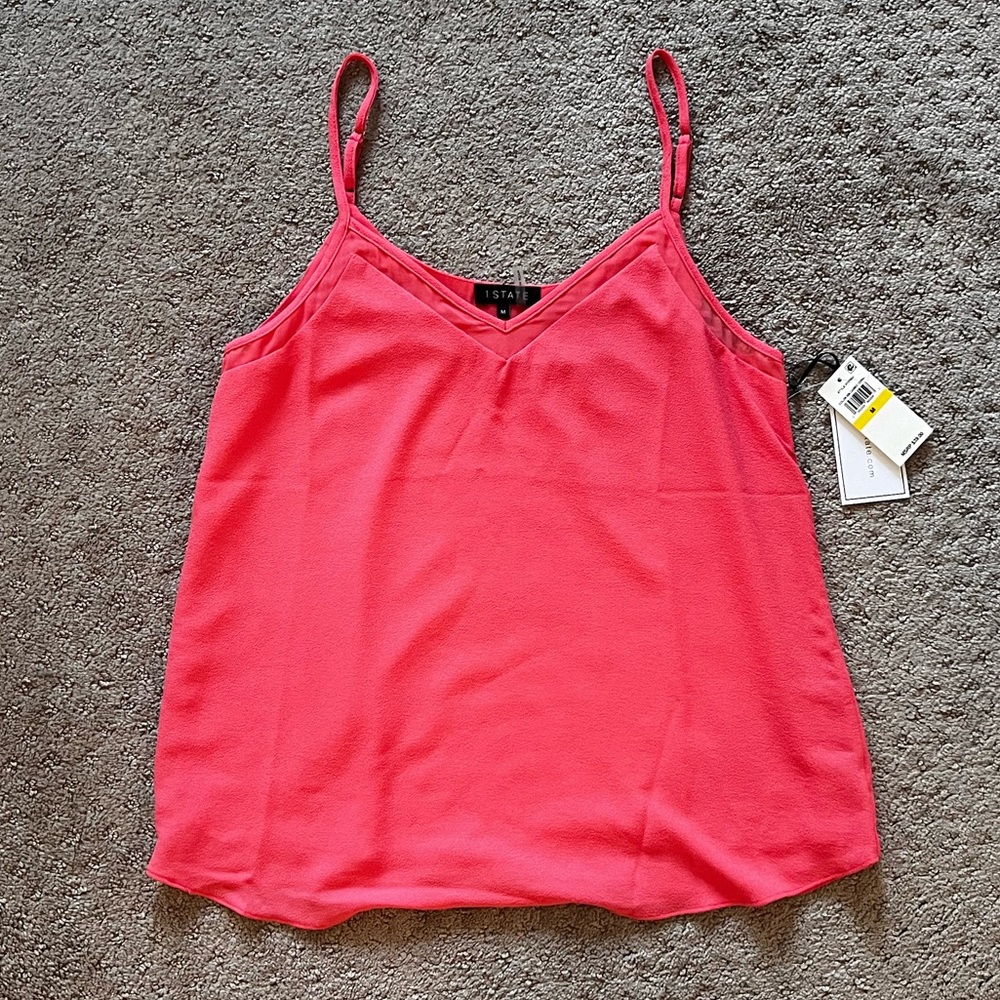 1. State Contrast Trim Cami Top